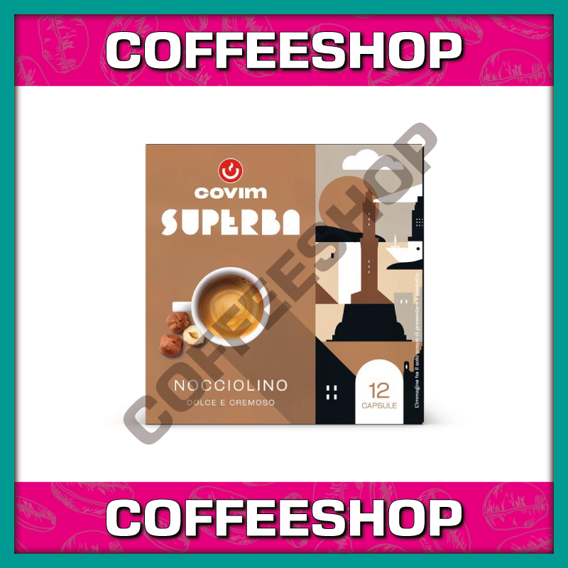 12 Capsule Superba Covim Nocciolino