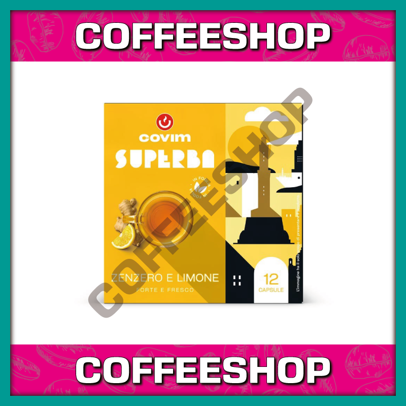 12 Capsule Superba Covim Zenzero e Limone