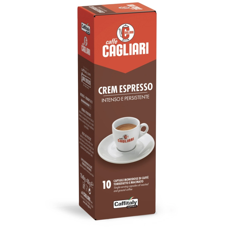 Caffitaly Cagliari Crem Espresso 10 capsule