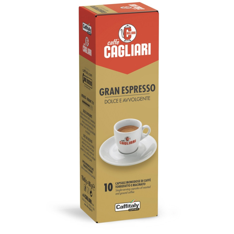 Caffitaly Cagliari Gran Espresso 10 capsule