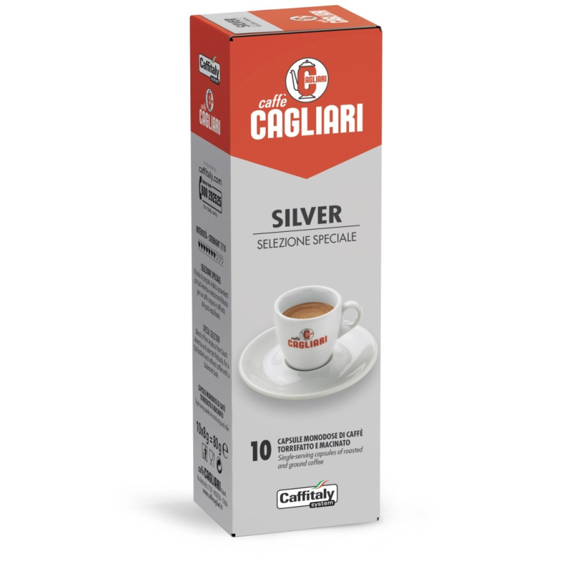 Caffitaly Cagliari Silver - 10 capsule