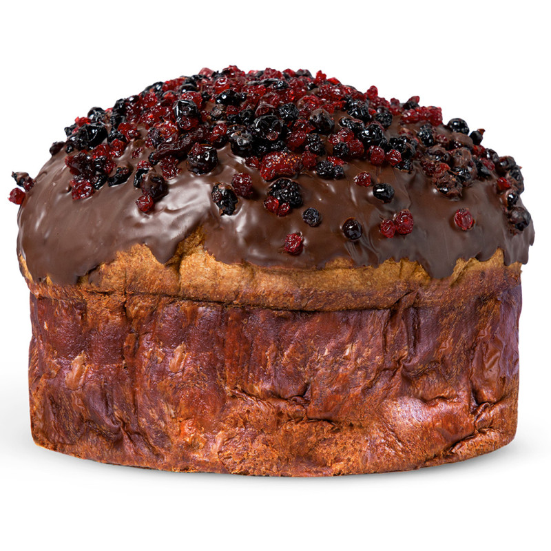 Panettone Frutti Rossi e Cioccolato