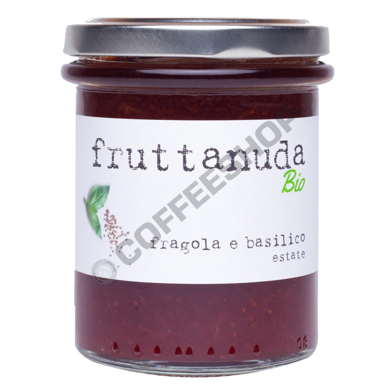Fruttanuda Fragola e Basilico Bio 230gr
