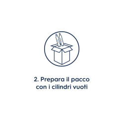 Cilindro Blu Sodastream (ad avvitamento)