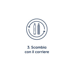 Cilindro Blu Sodastream (ad avvitamento)