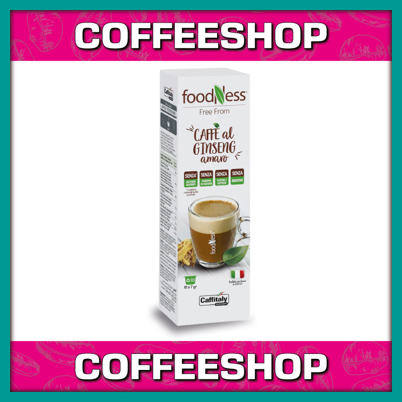 Caffitaly Ginseng Amaro Foodness 10 capsule